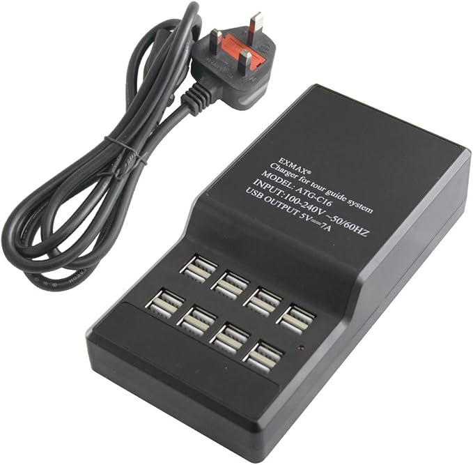 EXMAX® ATG-100T 195MHz Wireless Tour Guide System Simultaneous Translation - Image 3