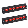 2-Pack 6 Simplex ST Fiber Patch Panel by Duogaliaopticalfiberproduct