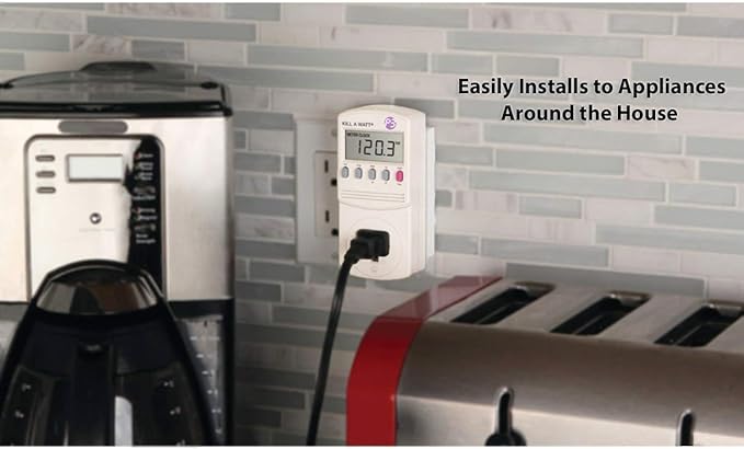 2-Pack P3 P4400 Kill A Watt Electricity Usage Monitor (2-Pack)