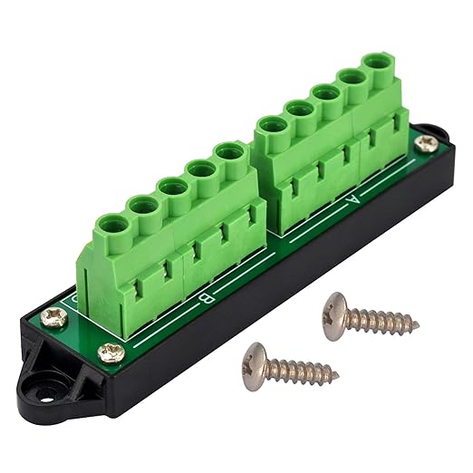30Amp 300V 2x5 Position Terminal Block Distribution Module. OONO D-1662GP