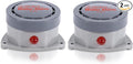 Water Leak Detector 2 Pack, Shackcom Water Alarm 110DB, Waterproof & by Shackcom