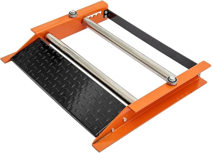 Heavy Duty Cable Roller Stand, Single Reel Dispenser for Reels up to 28" Width, Cable Drum Roller for Cord Management, Sturdy Steel Frame with Coating, Smooth Rotation for Easy Wire Unwinding