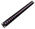 Ultra Spec Cables 1U 24 Port High Density Patch Panel, Loaded by UltraSpecCables
