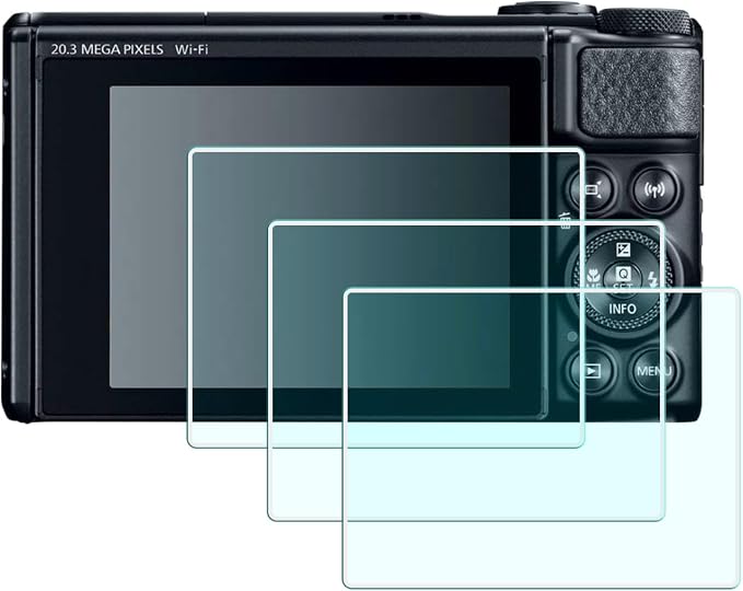 Screen Protector Compatible for Canon PowerShot SX740 HS SX730 HS Camera by HUIPUXIANG