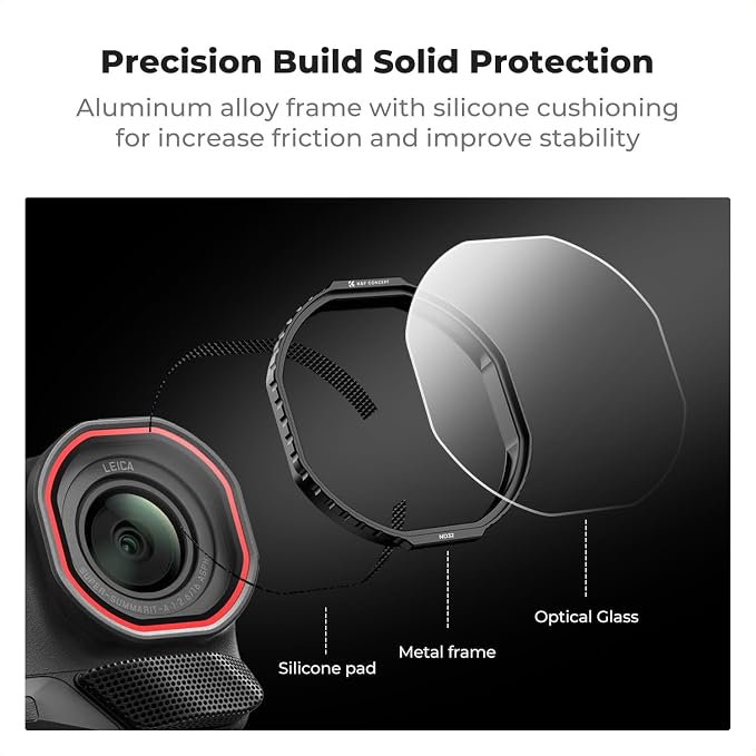 K&F Concept Snap on Fit ND Filter Kit Compatible - Image 4