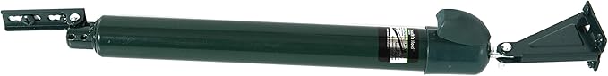 Touch 'n Hold Smooth Door Closer - Single Kit (Green) - Standard-Duty Door Closer with Touch-Button Hold Open Feature & Smooth Closing Motion – for (Medium & Lightweight) Storm, Screen Doors.
