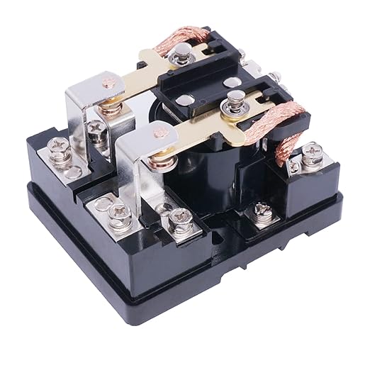 TWTADE/JQX-62F-2Z Coil Voltage AC 110V 80A DPDT Electronmagnetic Relay,High Power Relay AC 110V