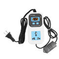 Digital Humidity Controller Humidity Detector Controlling Device, Air Humidity Controller with LCD Display, Humidity Moisture Controlling Switch Socket for Home Warehouse Greenhouse(US Plug)