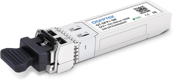 10G SFP+ SR Networking Transceiver, 10Gbase-SR Optical Module, 10gbs Multimode by QSFPTEK
