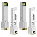 OPSTRAN 1000BASE-T SFP RJ45 Copper Transceiver Module Compatible with Juniper QFX-SFP-1GE-T SRX-SFP-1GE-T EX-SFP-1GE-T 100m Cat5e/6 4 Pack
