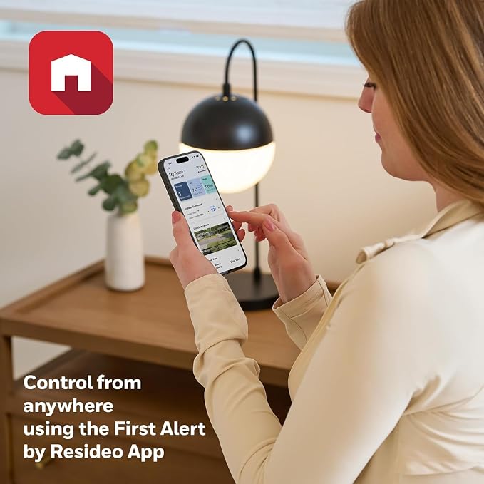 Honeywell Home Focus PRO S200 Smart WiFi Thermostat, Conventional/Heat Pump - Image 3