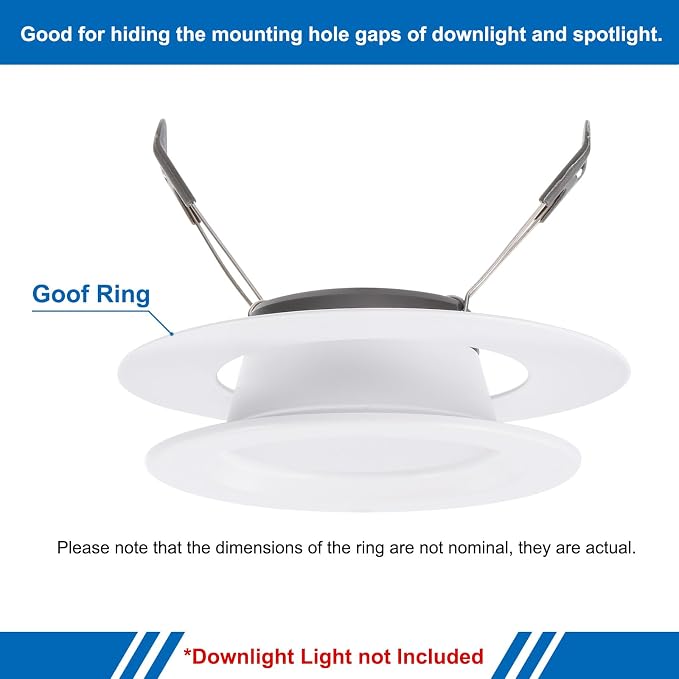 PATIKIL 8.27" ID 10.43" OD Goof Rings - Image 3