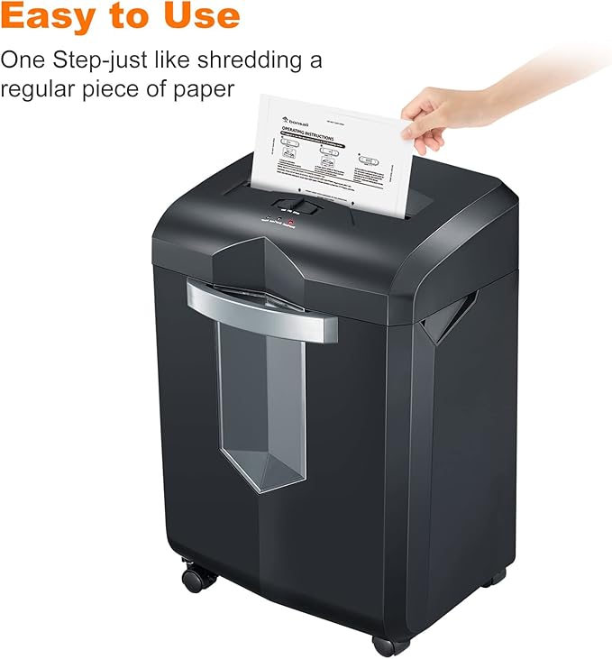 Bonsaii Paper Shredder Lubricant Sheets, 24-Pack (8.4 x 5.9 inch/Piece)