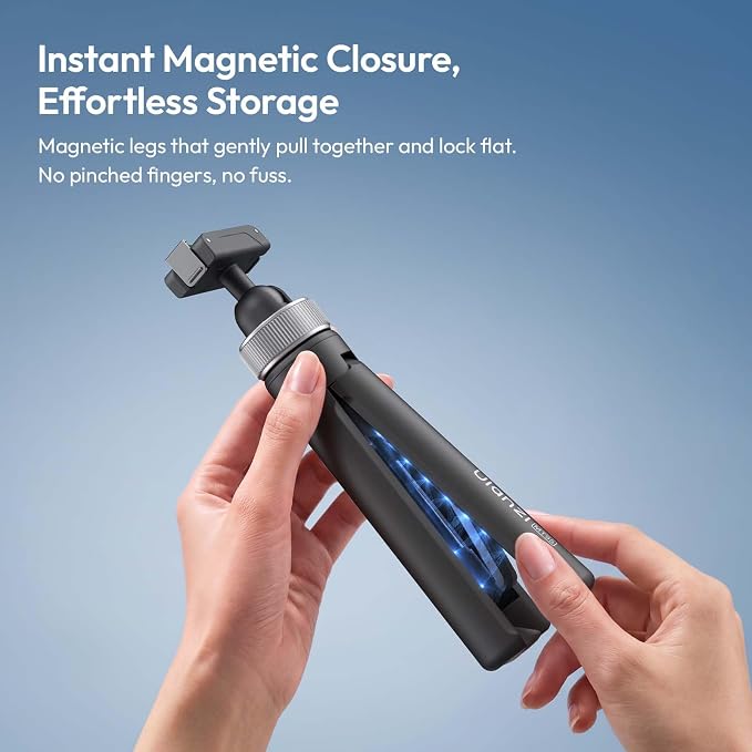 ULANZI MT95 Mini Tripod for DJI Action 5 Pro/4/3/Osmo 360 | Magnetic Quick - Image 6