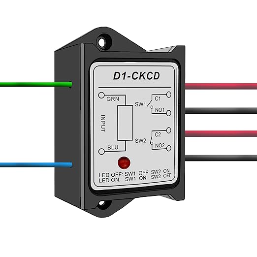 URANT 1NO 1NC 8A Power Relay Module,Suitable for Arduino's 12V Relay Module,Used for Single-Channel Power Switch Control Boards in DIY Electronic Products and Home Automation Projects - D1