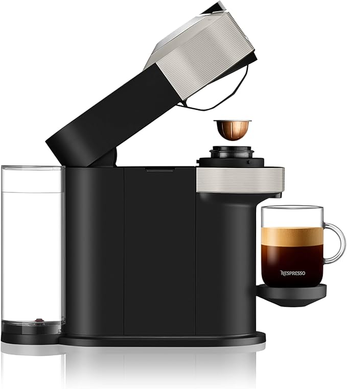 Nespresso Vertuo Next Coffee and Espresso Maker by Breville, Light Grey