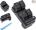 Power Window Control & Front Driver Side Mirror Switch & Door Lock Switch (3PCS) for 2007-2013 Silverado/Sierra 1500 2500 3500 HD. Replaces Part # 25789692 15804093 22883768
