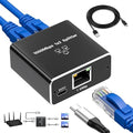 Gigabit Ethernet Splitter 1 to 2 by QINGLER