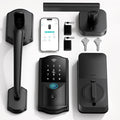 Built-in WiFi Smart Lock with Handle Set by Unknown