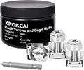 60-Pack 304 Stainless Steel-M6*20mm Rack Mount Screws and Cage Nuts by Unknown