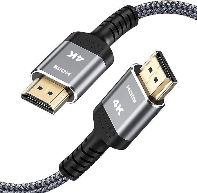 Highwings HDMI Cable 10 FT 4K@60Hz HDR Braided HDMI 2.0 Cord, High Speed by Highwings