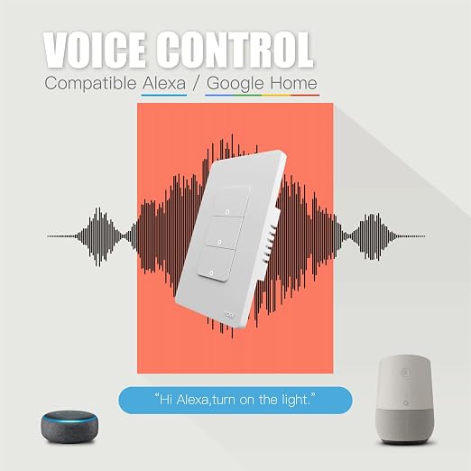 MOES 2nd Generation Zigbee Smart Switches 3 Gang, No Netural Wire, Require MOES - Image 6