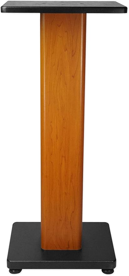 Rockville RHT28C 28" 2-Tone Bookshelf Speaker Stands Surround Sound Home Theater