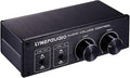 QIUNI Passive Volume Controller with Fully-Balanced & Single-Ended Mode XLR & RCA Interface for Home Stereo System Pre-Amplifier Speaker
