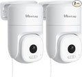 VIMTAG 2.5K 4MP Outdoor Security Camera, Pan/Tilt WiFi Home CCTV Camera by Vimtag