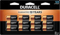 Duracell CR123A 3V Lithium Battery, 3 Volt High Power by Duracell