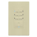 ENERLITES Countdown Timer Switch for bathroom fans and household lights, 1-5-10-15-20-30 Min Settings with Manual Override, Always On Blue LED, Neutral Wire Required, UL Listed, HET06A-R-I, Ivory