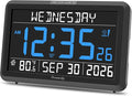DreamSky Digital Clock with Date and Day of Week by DreamSky