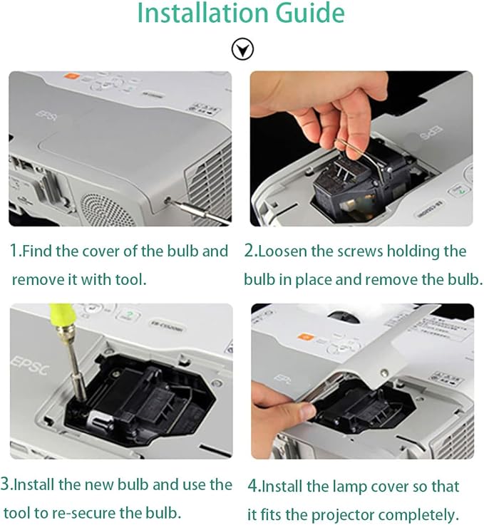 Xmukrist Original Genuine 5J.JEE05.001 Replacement Projector Lamp Bulb with Housing for BenQ HT2050 HT2050a HT2150ST HT3050 W1110 W2000 Projector(OEM Bulb Inside)