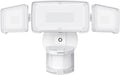 LEPOWER LED Security Lights Motion Sensor Light Outdoor, 38W 4200LM Light, 5500K, IP65 Waterproof, 3 Head Detected Flood Light for Garage, Yard, Porch (White)