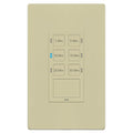 TG Countdown Timer Switch for Bathroom Fans and Household Lights, 1-5-10-15-20-30 Min Settings with Manual Override, Always On Blue LED, Neutral Wire Required, UL Listed, Screwless Wall Plate, Ivory