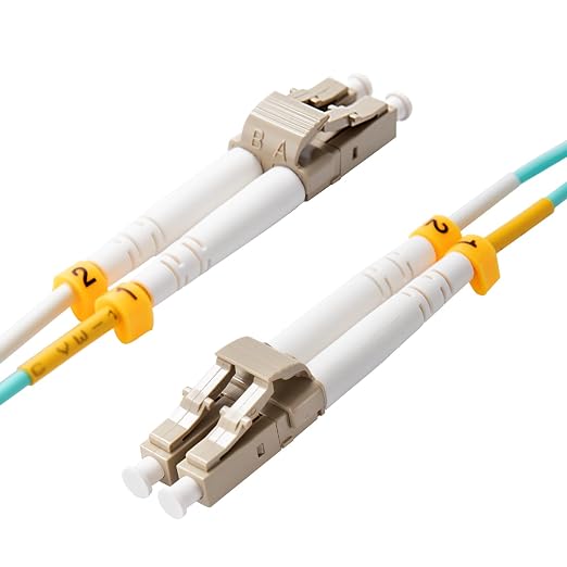 KeepFly Fiber- OM4 LC to LC Fiber Patch Cable 1M/3ft-5Pack, 40G/100GB 50/125μm - Image 4