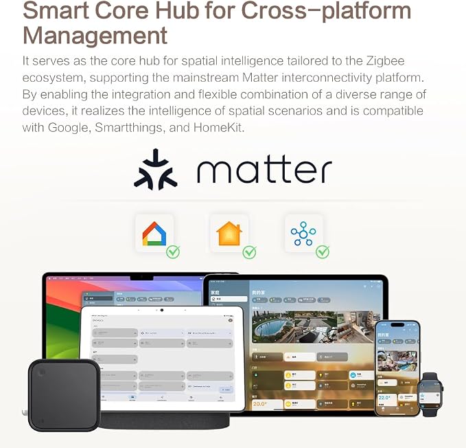 Matter Smart Home Hub M6, Matter & Zigbee Gateway - Image 2