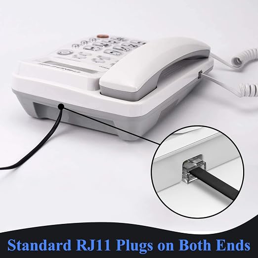 Phone Cord 6 FT, Landline Telephone Cable - Image 6