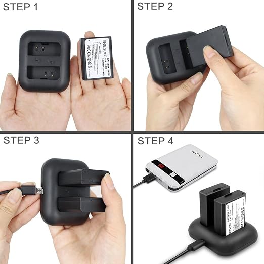 ENEGON LP-E10 Replacement Battery and Rapid Dual Charger - Image 4