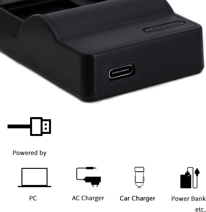 Norifon NP-120 USB Charger for Fujifilm FinePix 603, FinePix F10, FinePix F10 - Image 2