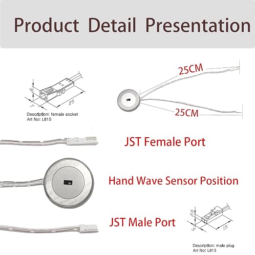 VST Motion Sensor Light Switch IR Handwave Sensor Switch Door Switch - Image 3