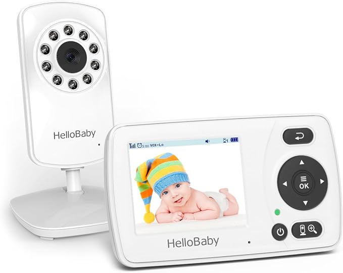 HelloBaby HB30 Video Baby Monitor by HelloBaby