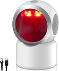 2D QR Barcode Scanner Omnidirectional Hands-Free USB Automatic Barcode Reader by ProfessionalBarcodeScanner