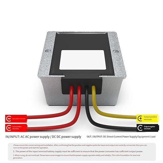 24V 5A voltage regulator converter for industrial level use, waterproof and efficient