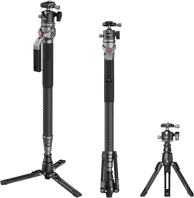 SmallRig 166.5cm / 65.6" Carbon Fiber Monopod by SmallRig
