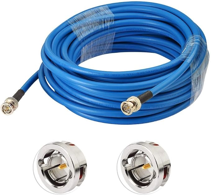Superbat SDI Cable BNC Cable 3G/6G/12G (Belden 1694A)，10FT/15FT/30FT/50FT/100FT/200FT,Supports HD-SDI/3G-SDI/4K/8K，SDI Video Cable Precision Video Cable(1Pcs)