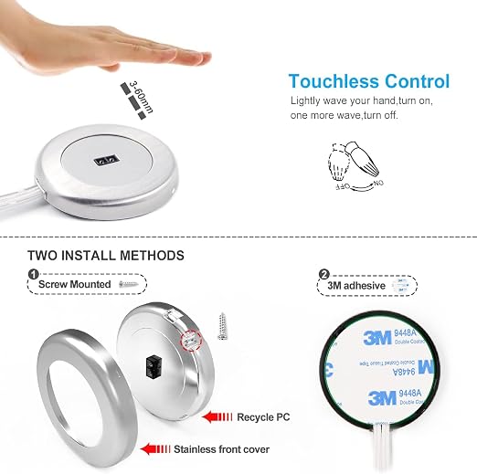VST Motion Sensor Light Switch IR Handwave Sensor Switch Door Switch - Image 2