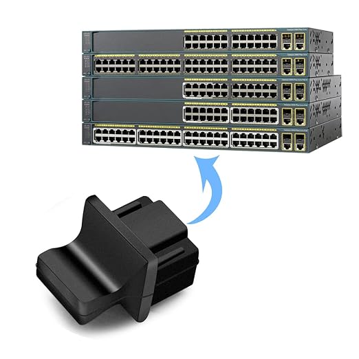 RJ45 Dust Covers Caps Ethernet Port Plugs Suitable - Image 5