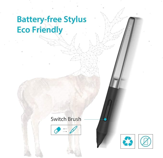 HUION PW100 Battery-Free Stylus - Image 2