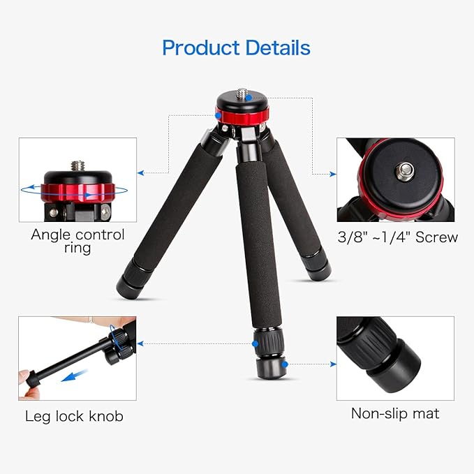Koolehaoda Camera Mini Tripod Table Stand - Image 2